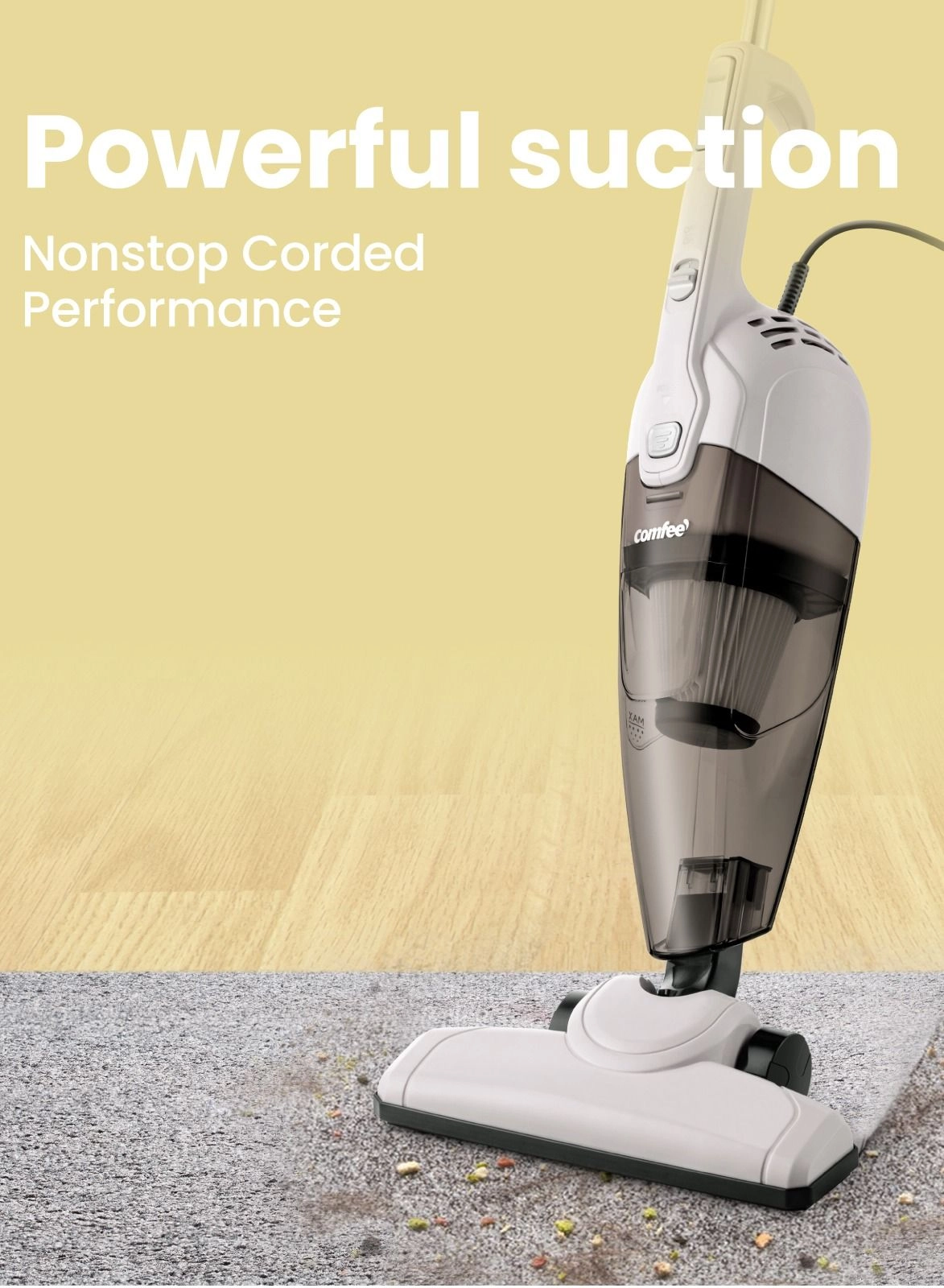Handheld Vacuum Cleaner - 600W 16000Pa 0.5L