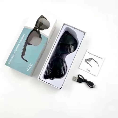 F-06 - Wireless Headset Black UV Protection
