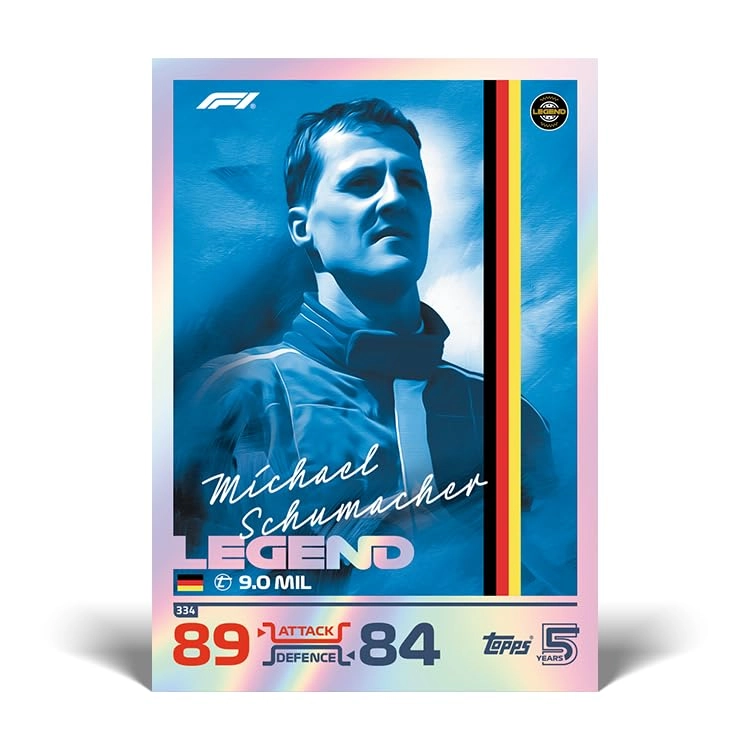 Formula 1 Turbo Attax - Turkish 240pcs