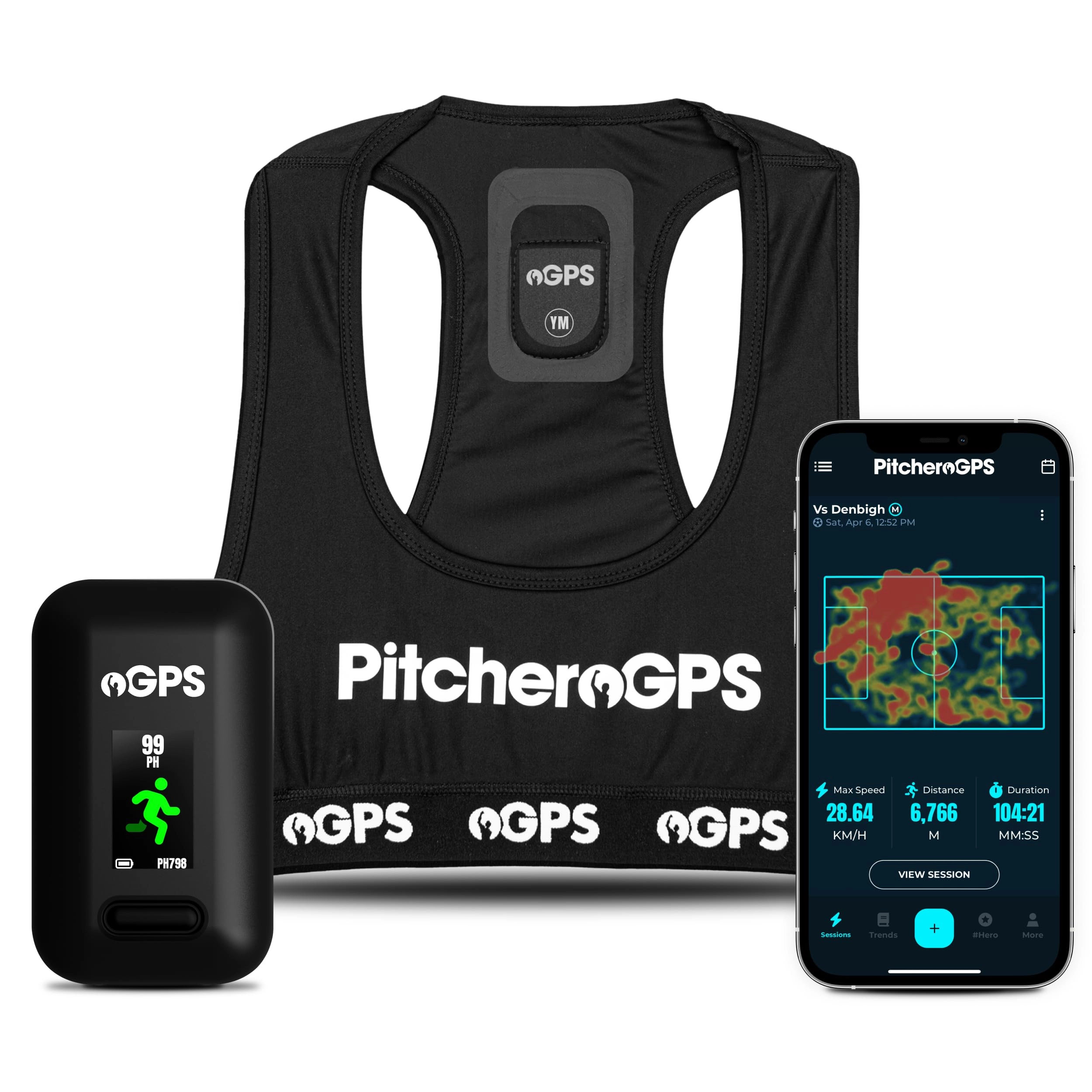 PitcheroGPS Player Tracker & Vest