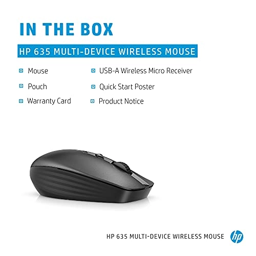 635 Multi-Device Wireless Mouse - Bluetooth Usb