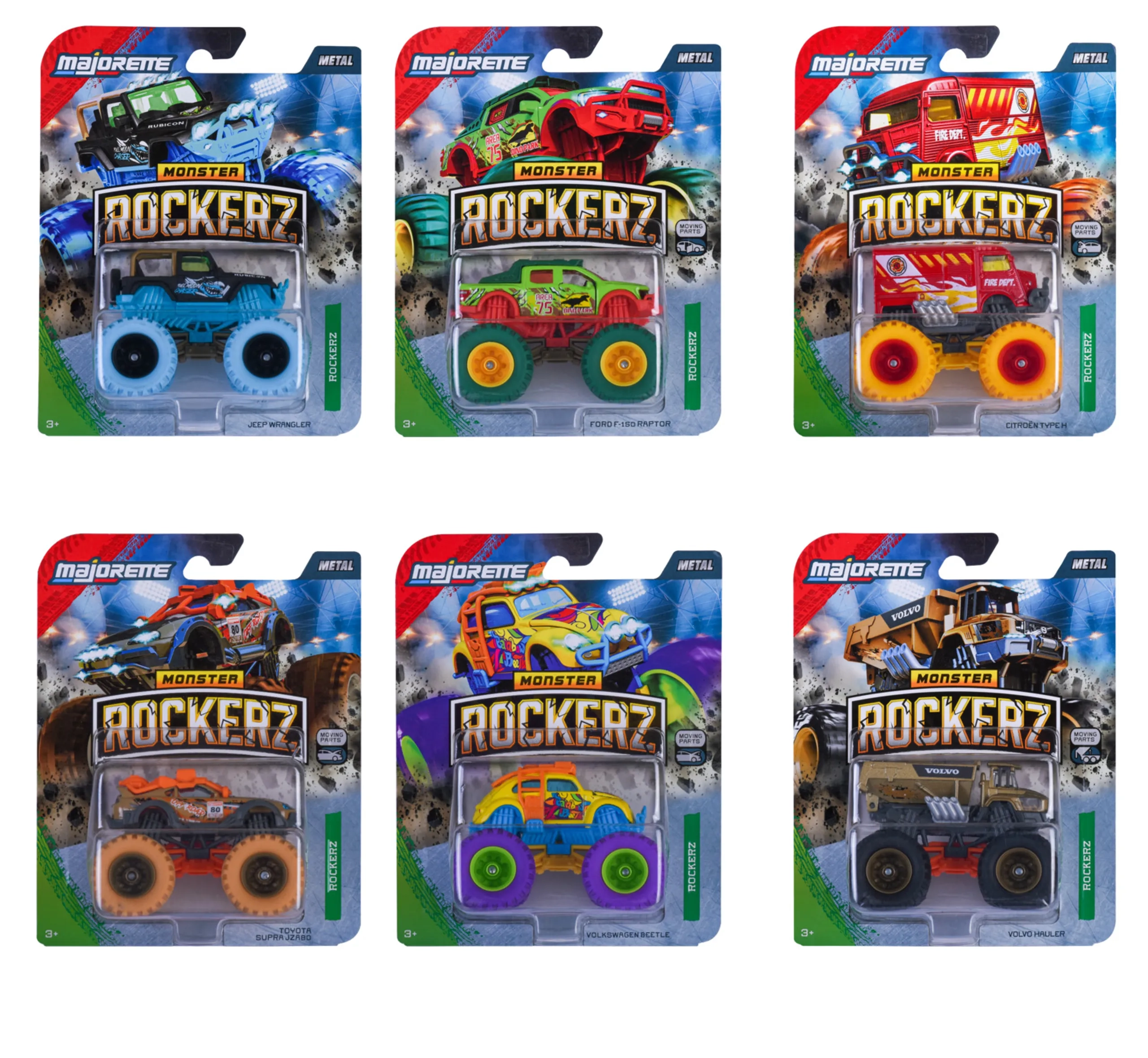 Monster Rockerz - 1:64 1pcs