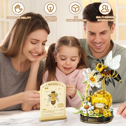 Bee Flower Building Blocks - Bee 526 pcs