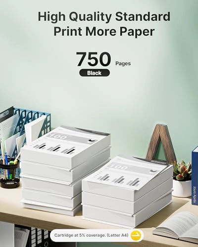 HP 63XL High Yield Black Compatible Combo Pack