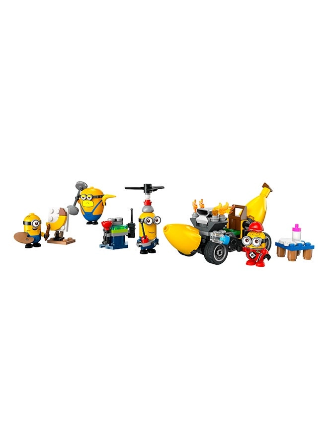 Despicable Me 4 Minions and Banana Car