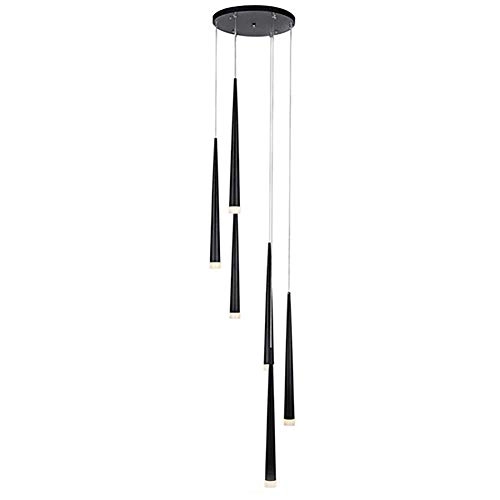 Raindrop Chandelier - 90W Adjustable Height 6 head