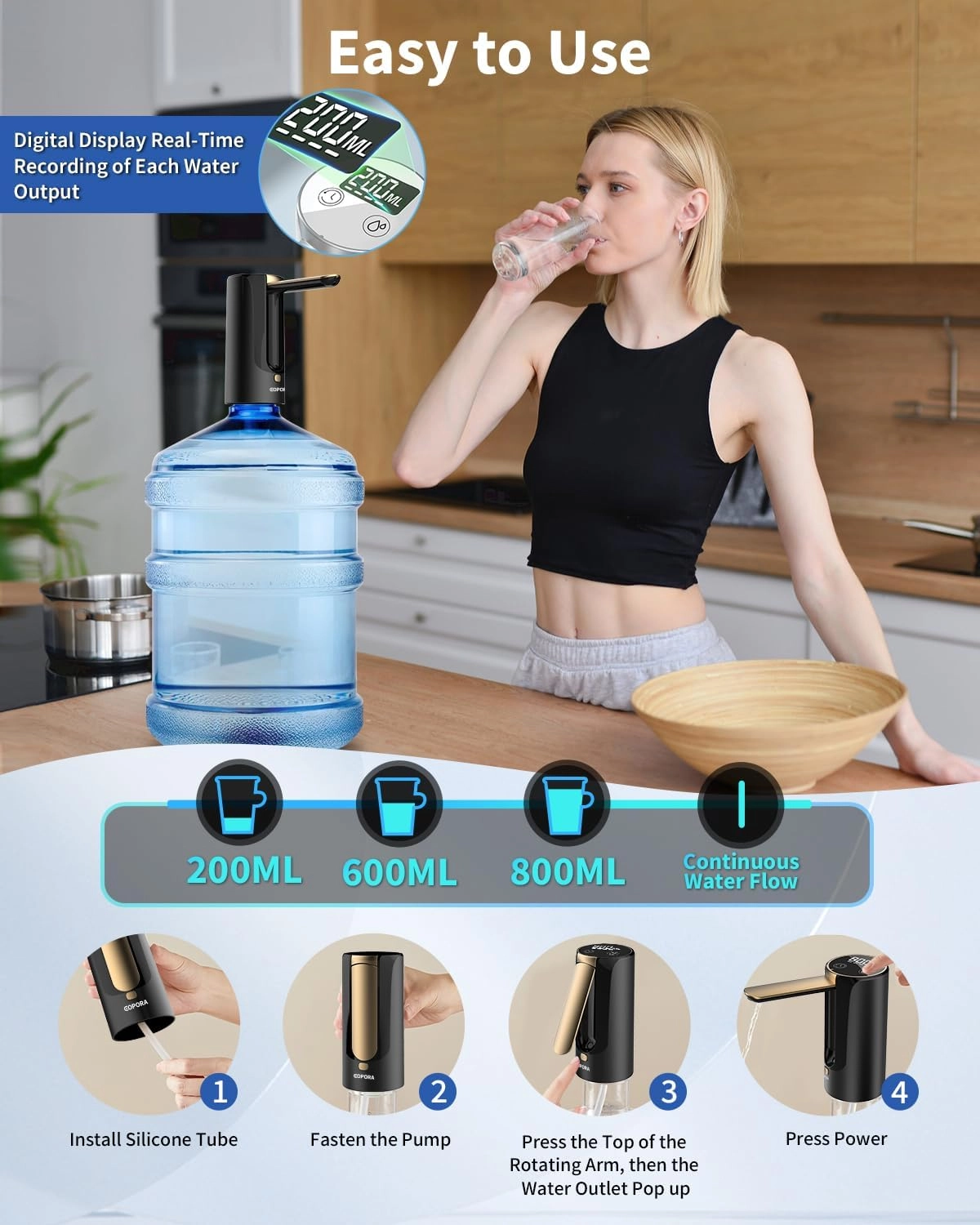 Automatic Water Dispenser Pump - 20 Litre