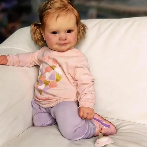 Reborn Baby Doll - 20 Inch Soft Cloth Body Ages 3+