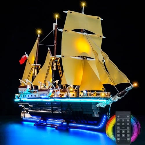 Lighting Kit for The Endurance Ship 10335 - multicolored 5 Volts