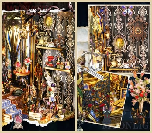 Book Nook Miniature Kit - Law of The Night 1:12