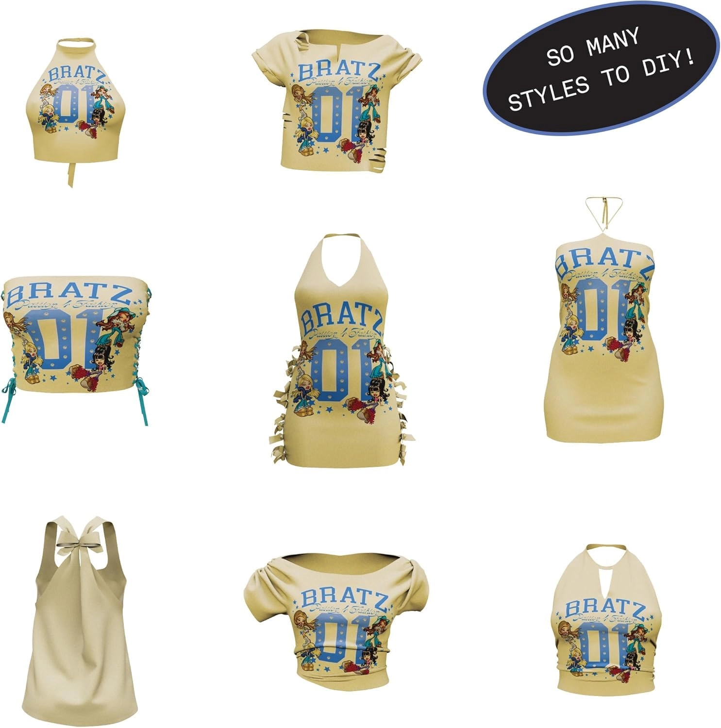 Stylin' Sasha Fashion Doll - Customizable T-Shirt Adult XL Graphic Tee