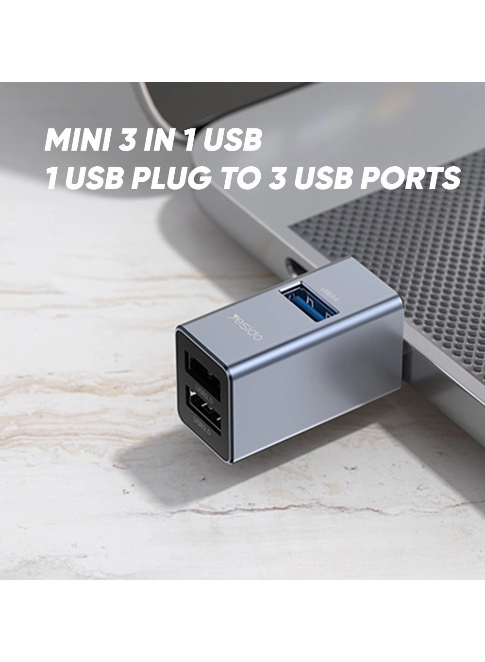 HB14 - 3 in 1 3 USB Ports USB 3.0