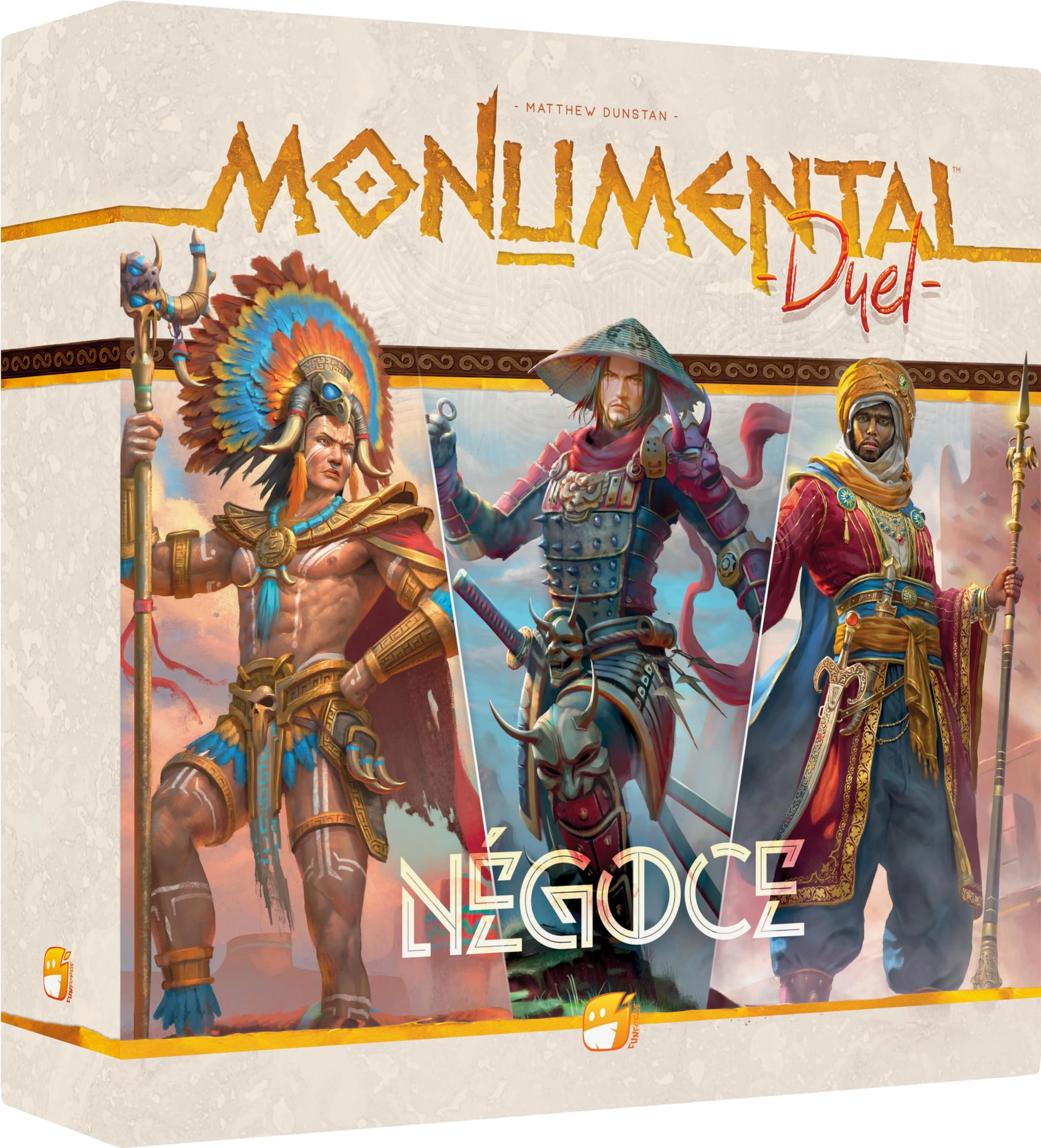 Asmodee Monumental Duel: Negoce - Card Game (French)