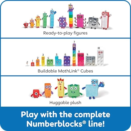 Numberblocks Friends Eleven and Twelve Figures - 3-5