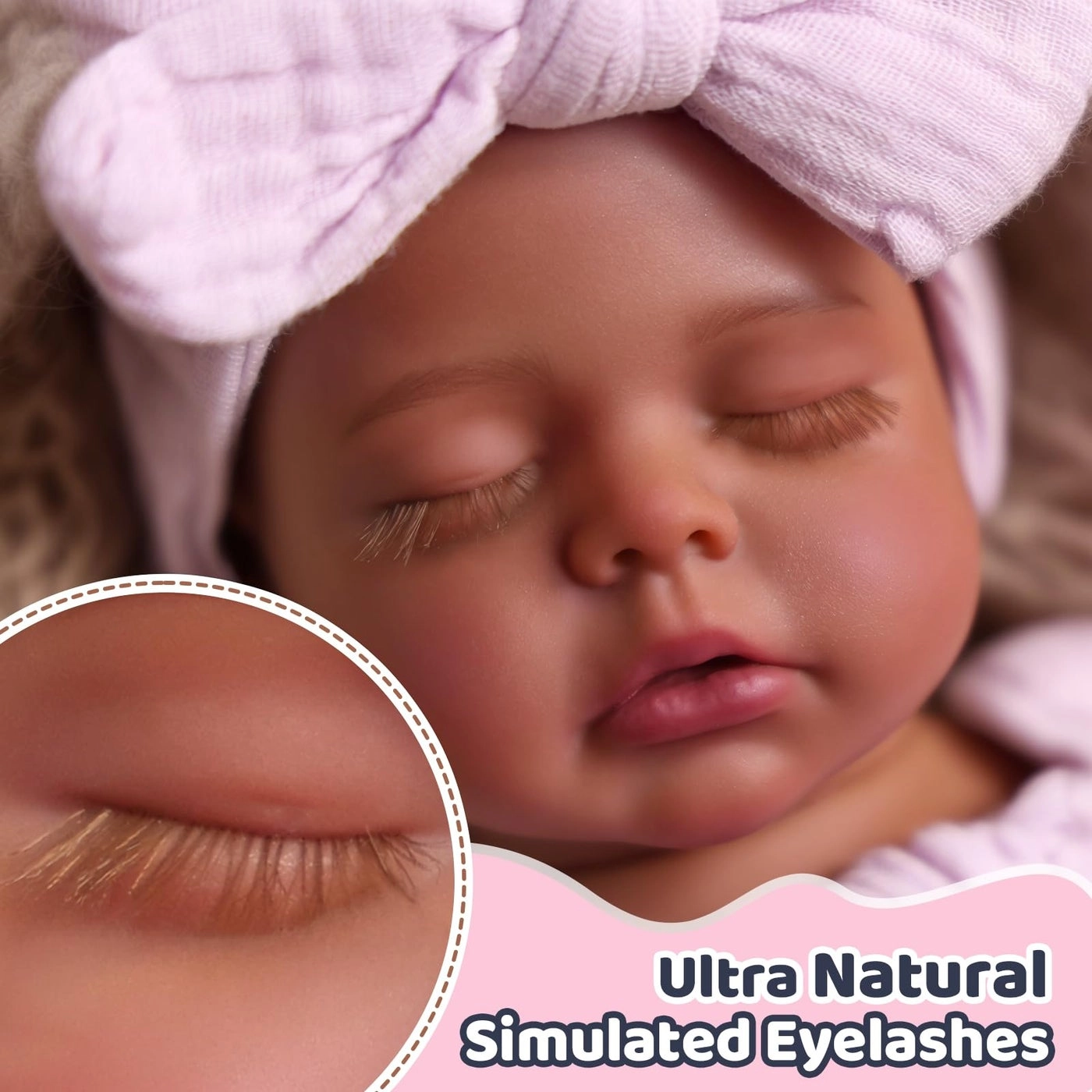 Daisy Reborn Baby Doll - 12 Inch Black Girl Ages 3+