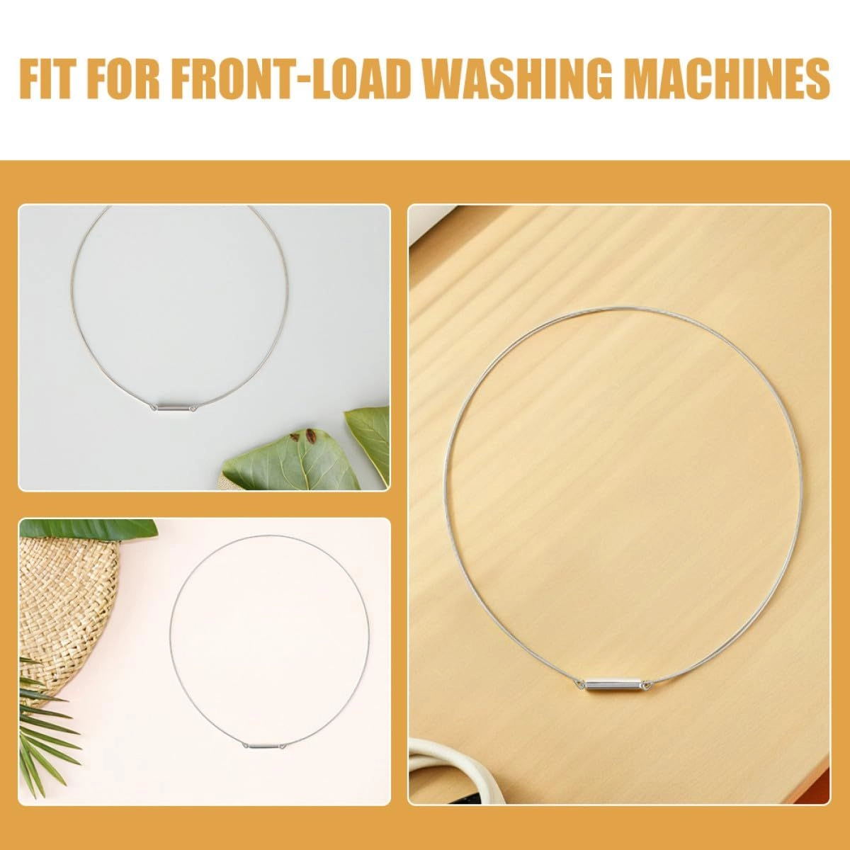 Washing Machine Door Seal Ring - 3pcs 31cm High Elasticity Spring Clamp
