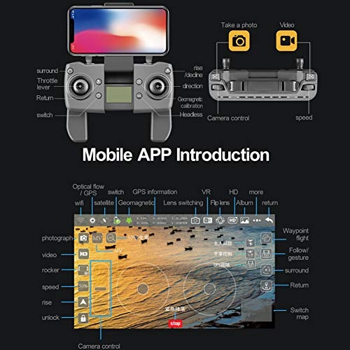 RC Drone Quadcopter 4K