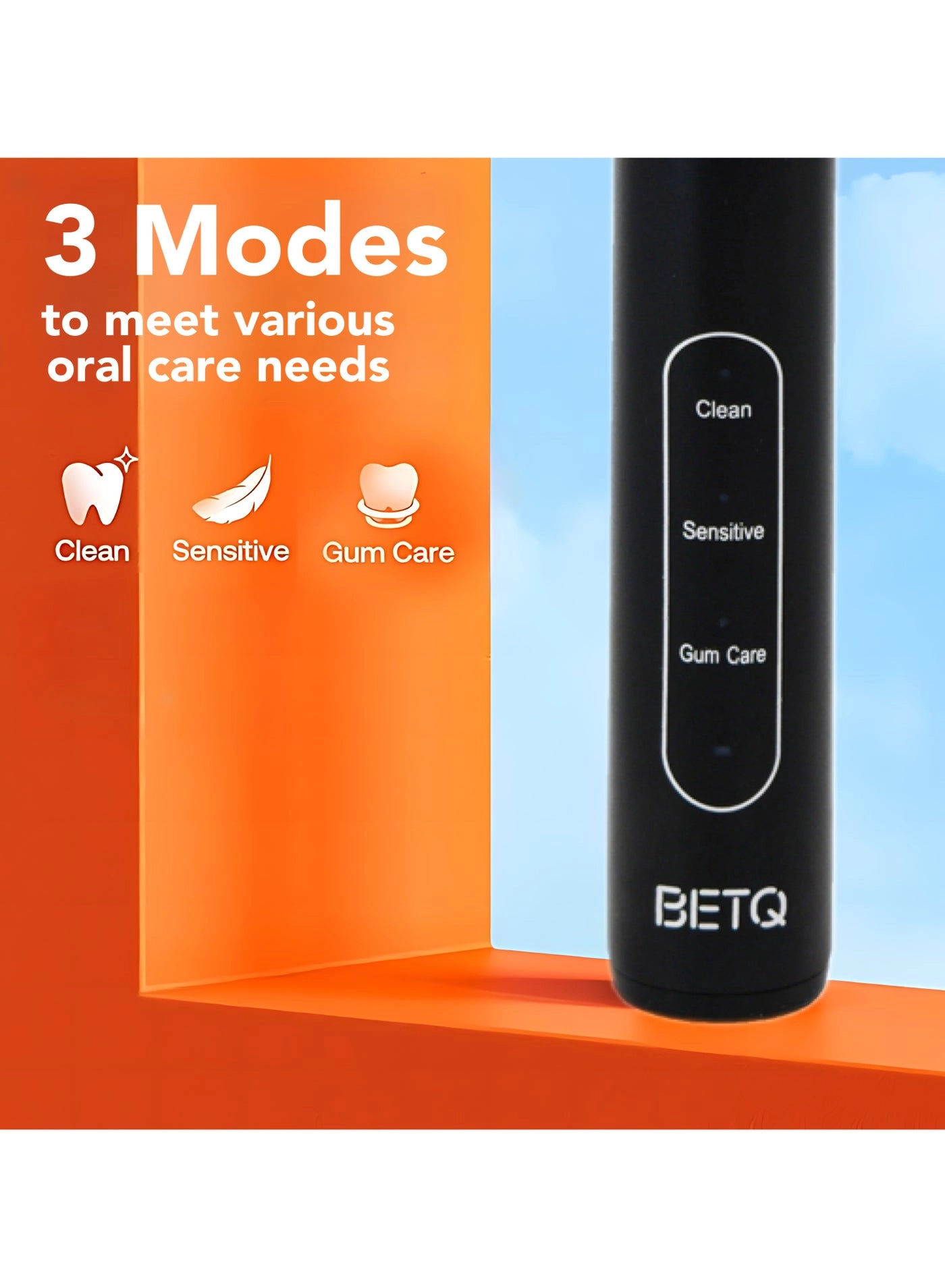 P1 - Portable Series Rotary Electric Toothbrush Dupont Brush Heads*4 Travel Case Use Time > 30 Days