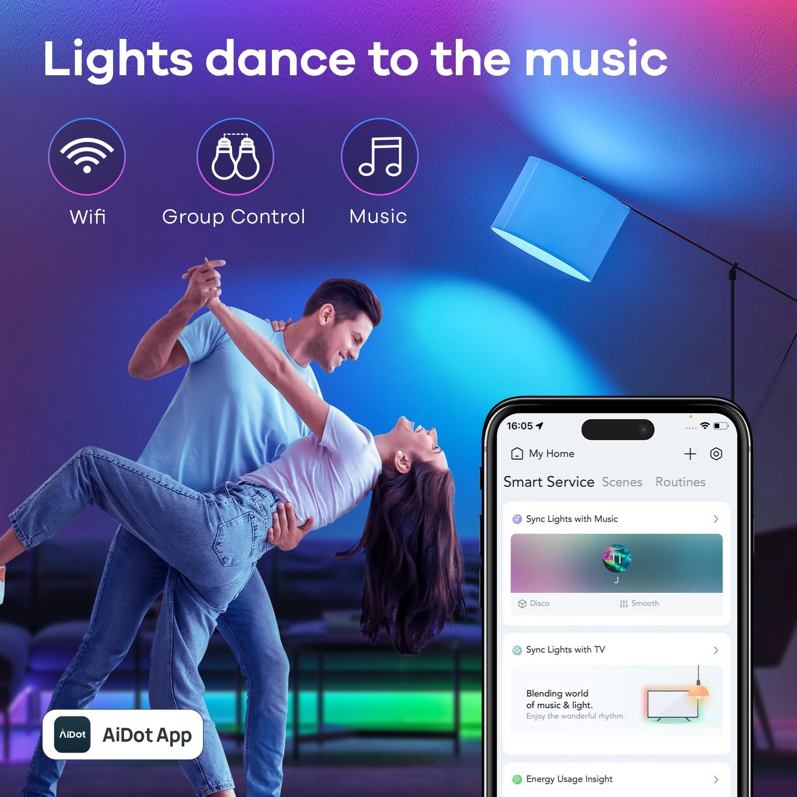 Matter Smart Light Bulb - 1 E26