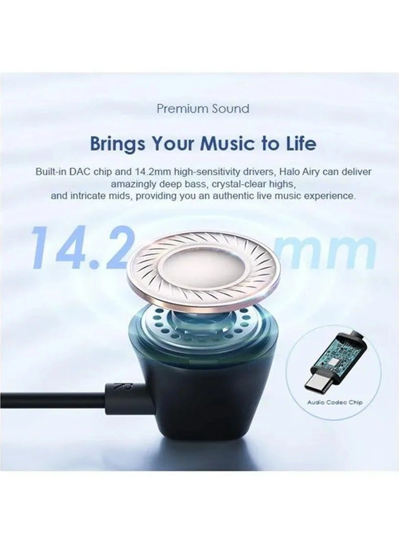 Halo Airy Wired Earphone