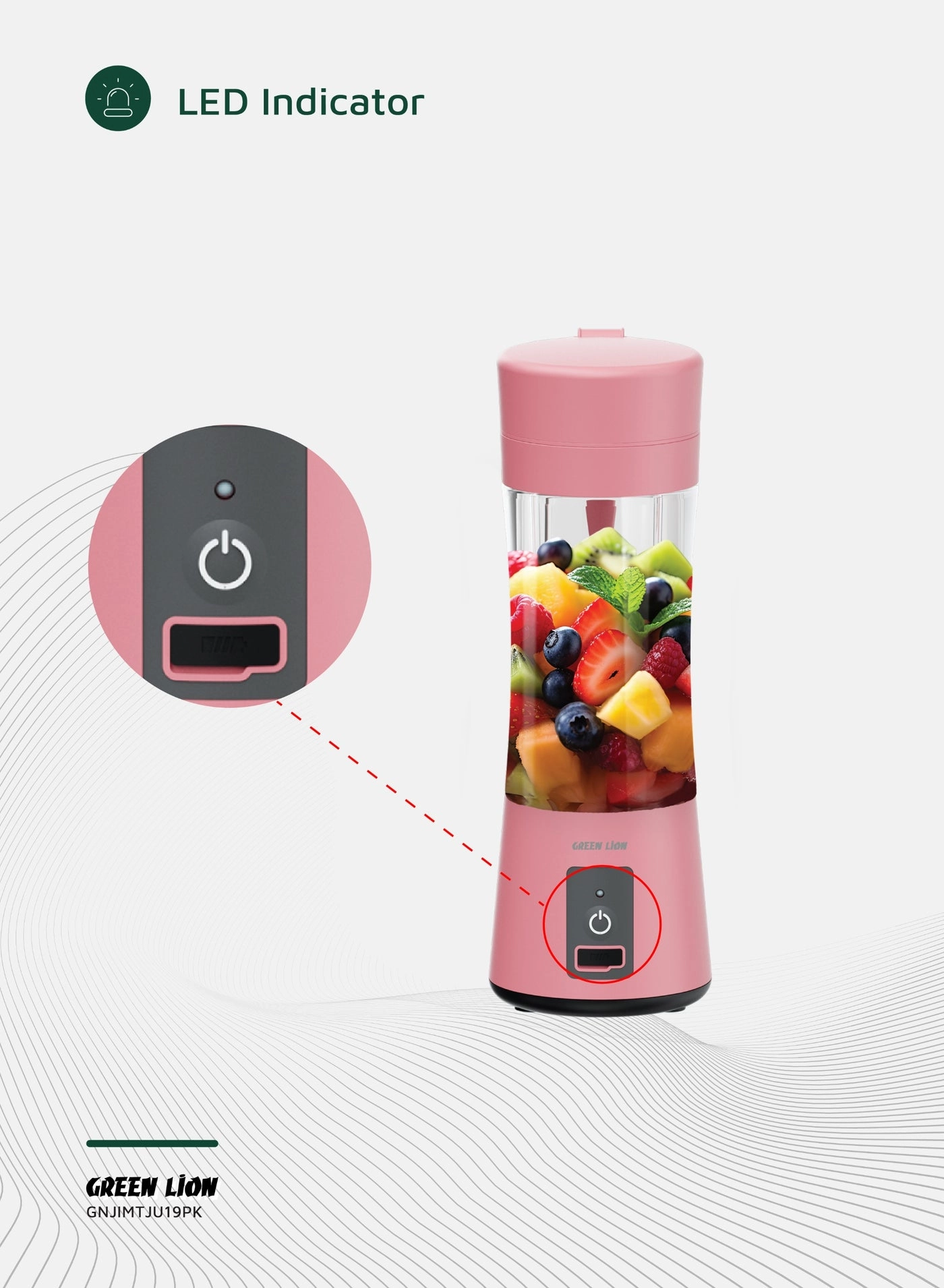 Juice Mate Portable Juicer - 45W 380ml