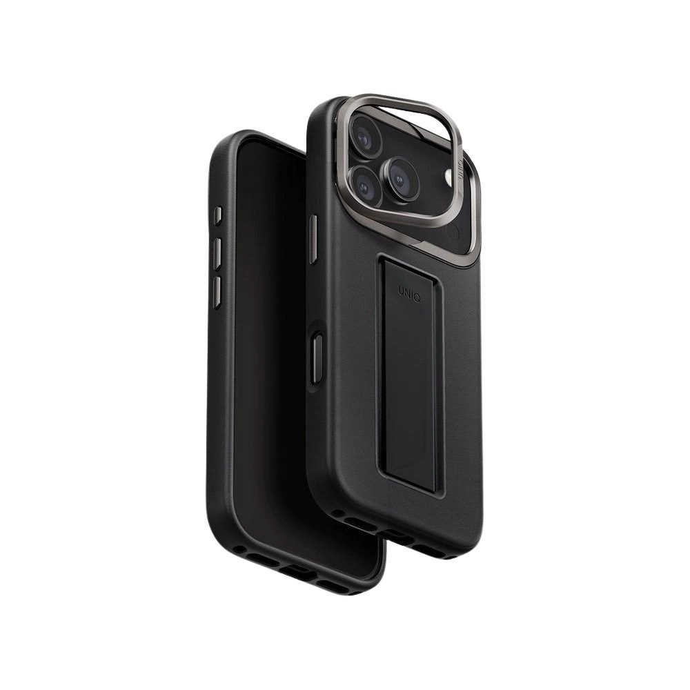 Heldro Pro MagClick Hybrid leatherette case with MagSafe for Apple iPhone 17 Pro Max