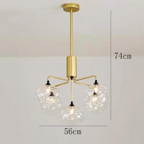 Scandinavian Creative Deflated Shade Chandelier