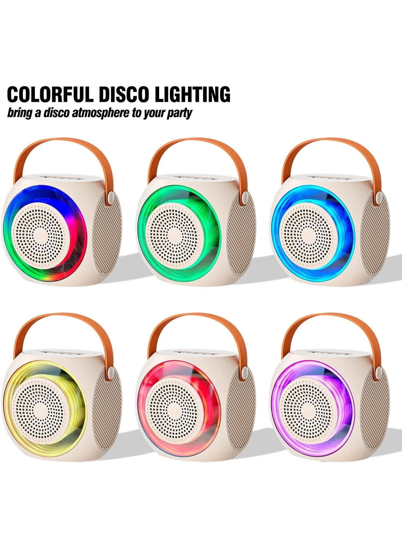 Karaoke Machine - 2 Wireless Microphones 10W