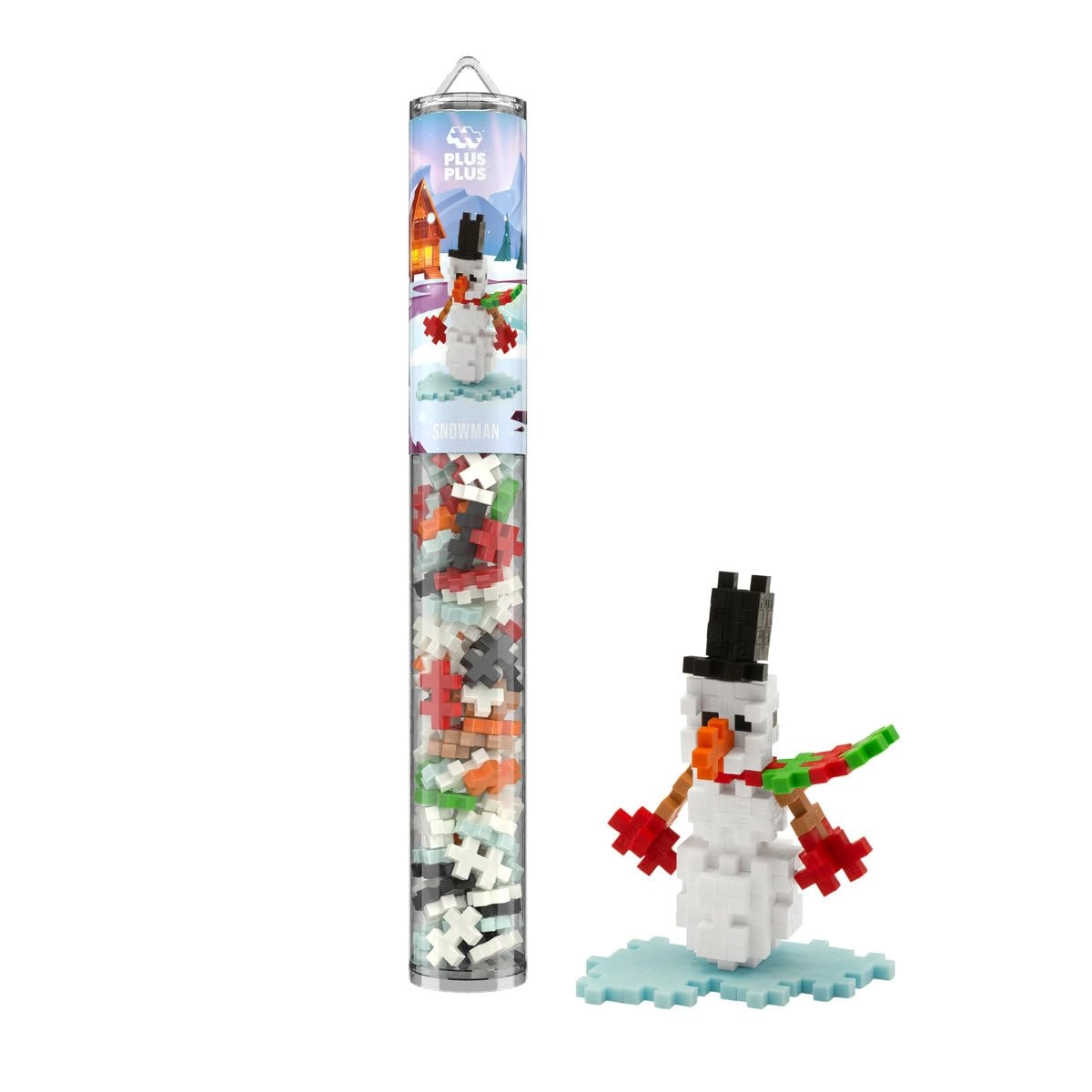 Plus-Plus A/S Röhre - snowman 100 pcs
