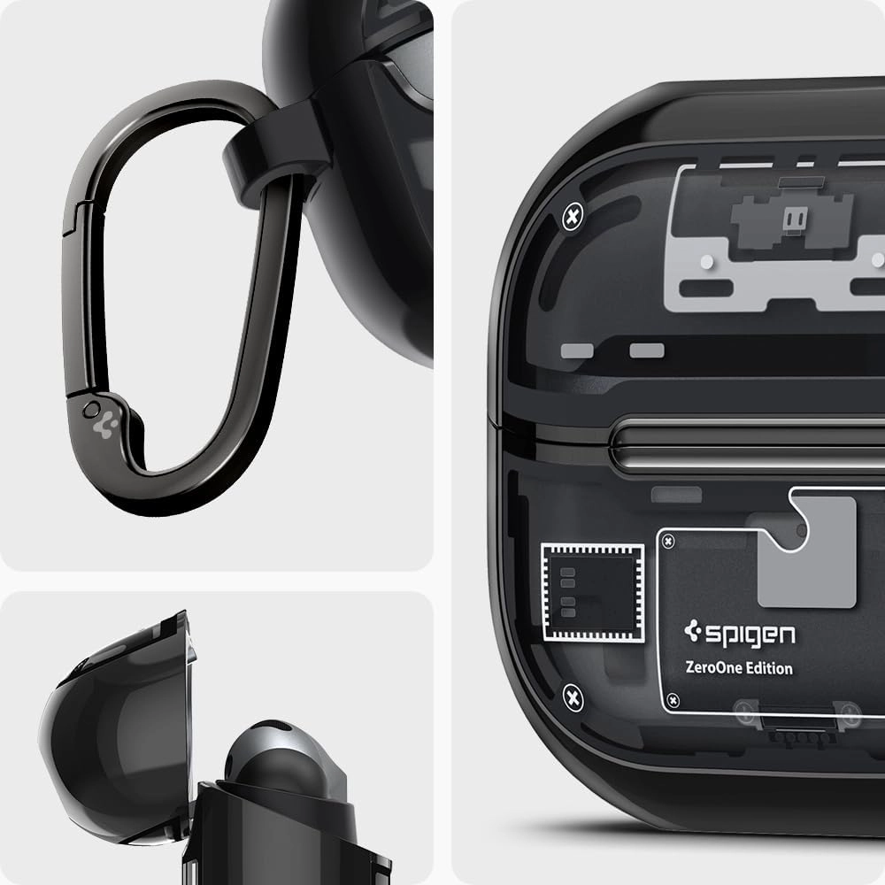 Case for Samsung Galaxy Buds3 and Galaxy Buds 3 Pro - Carabiner