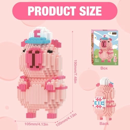 Capybara Building Blocks - Capybara 1526 pcs