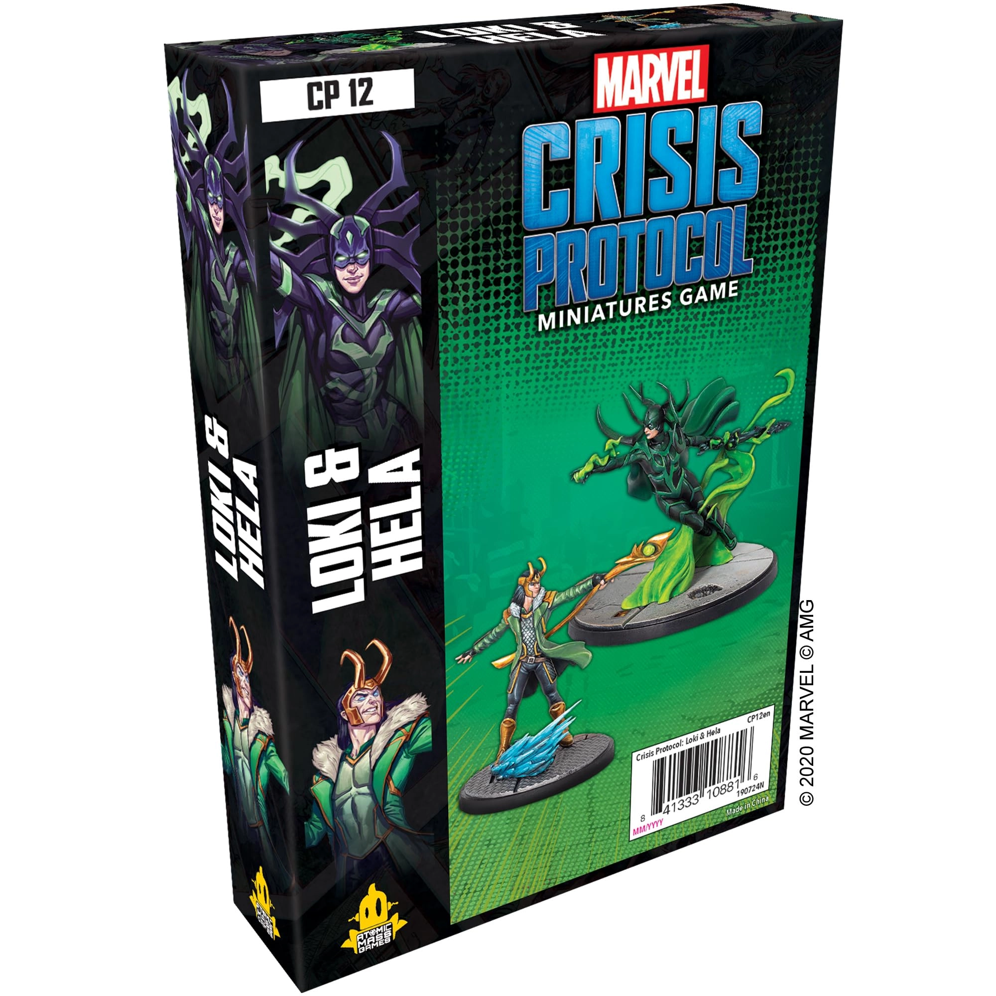 Atomic Mass Games Marvel Crisis Protocol: Loki and Hela Character Pack