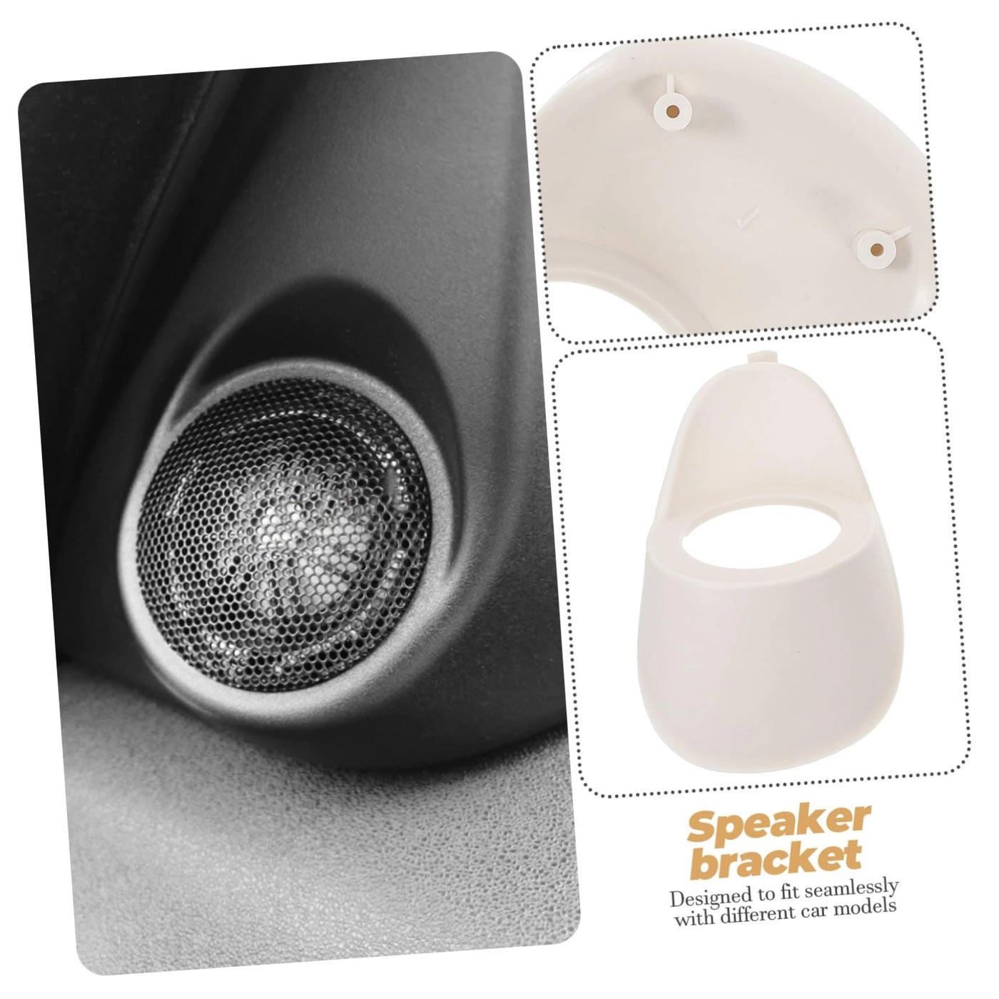 Car Speaker Mounting Spacers - 3.5-inch