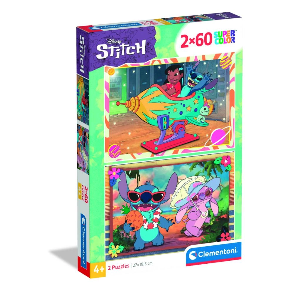 Clementoni Stitch Playful Puzzle (527-24822) - 120 pcs