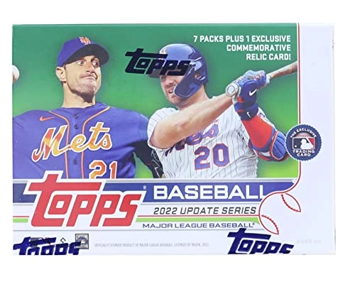 Baseball Updates Relic Box - 7 packs 14 cards per pack