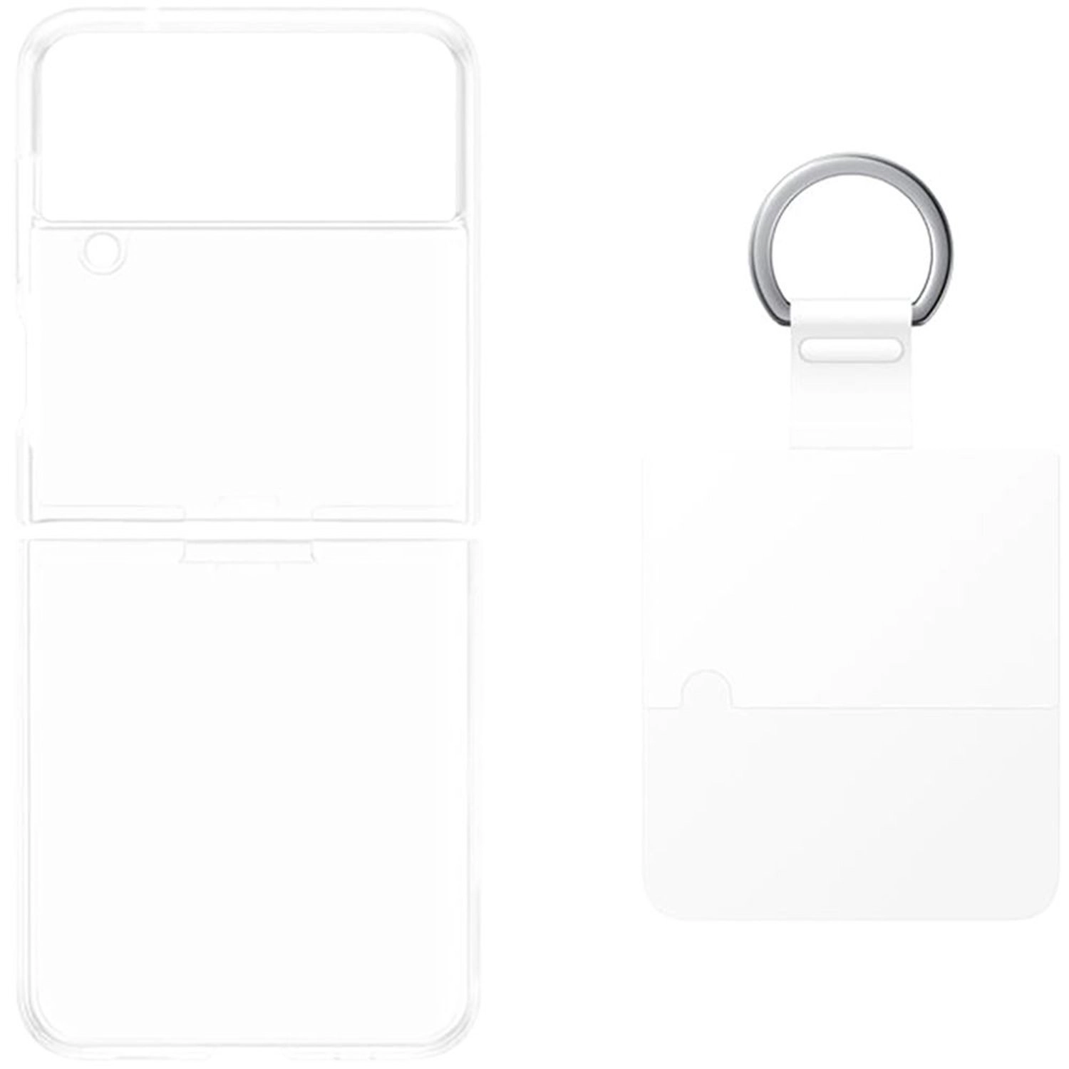 Cover with Ring Back Case for Samsung Flip 4