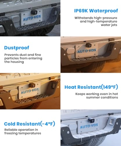Magnetic Solar Wireless Backup Camera - Night Vision Wireless 1080P