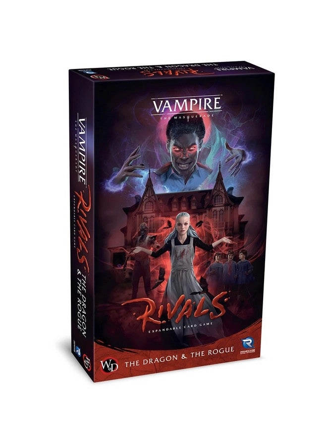 Renegade Game Studios Vampire: The Masquerade Rivals: The Dragon & The Rogue Expansion - Expandable Card Game