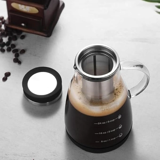 Cold Brew - 32Oz Airtight Removable Stainless Steel Filter