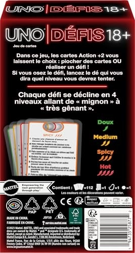 UNO Dare - Adult Only Card Game (French)