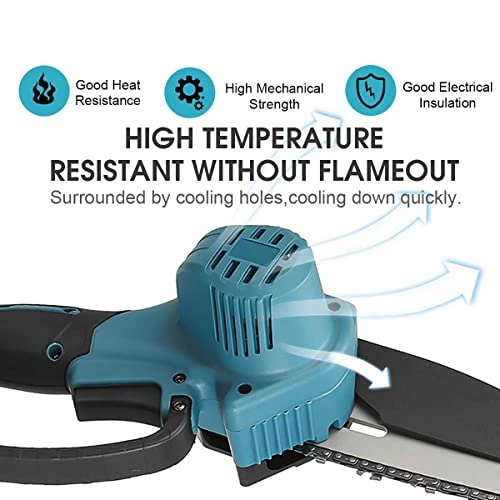 Mini Chainsaw - 6 Inch Cordless 2 Batteries