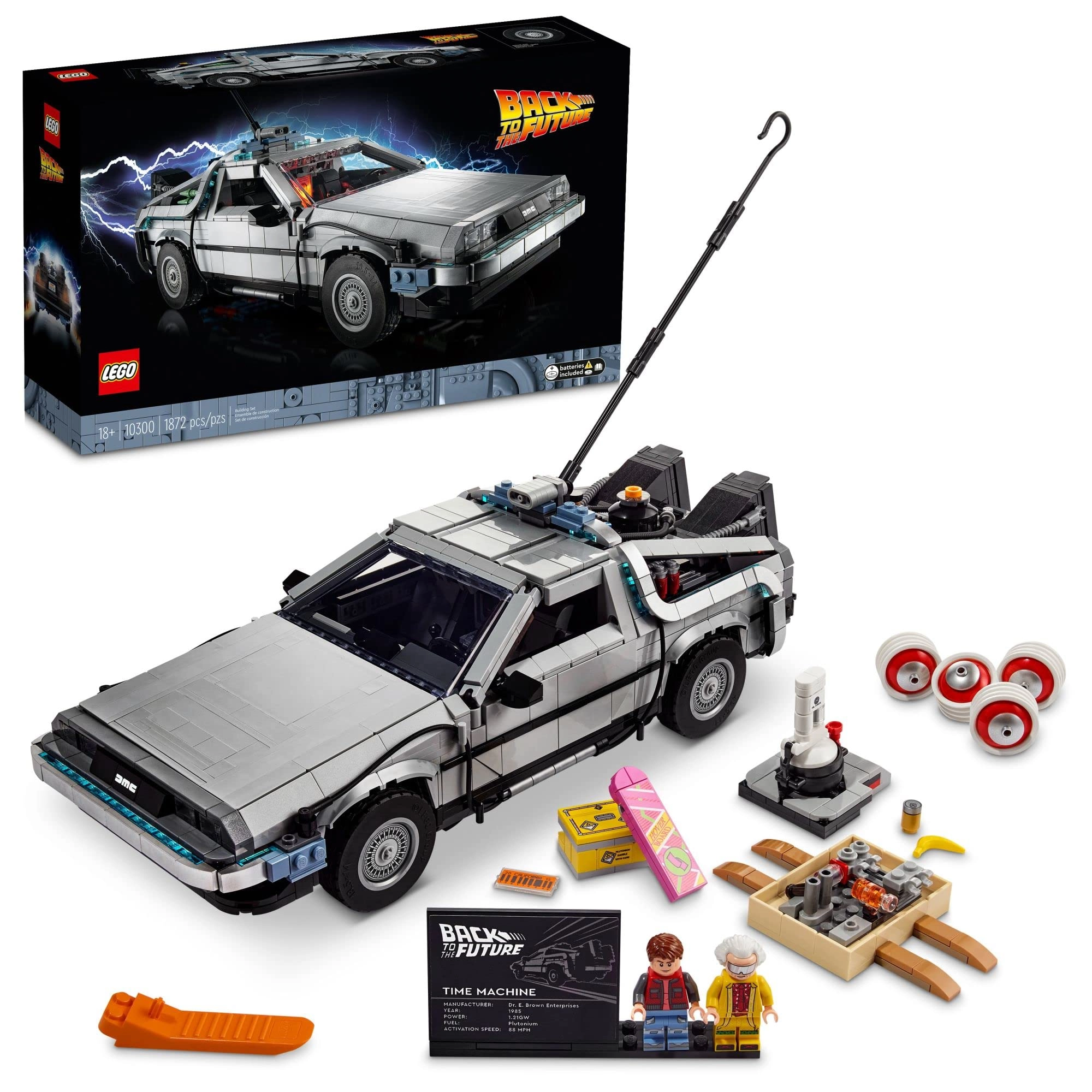 Back to the Future Time Machine (10300)