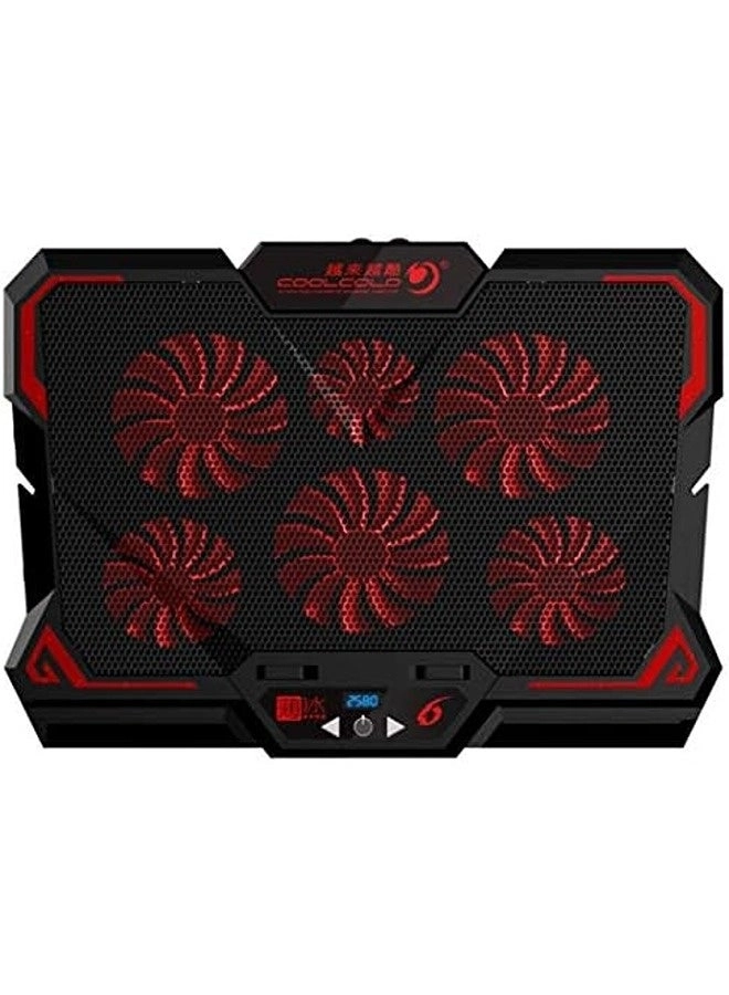 Gaming Laptop Cooling Pad - 6 piece(s) 17.3 inch