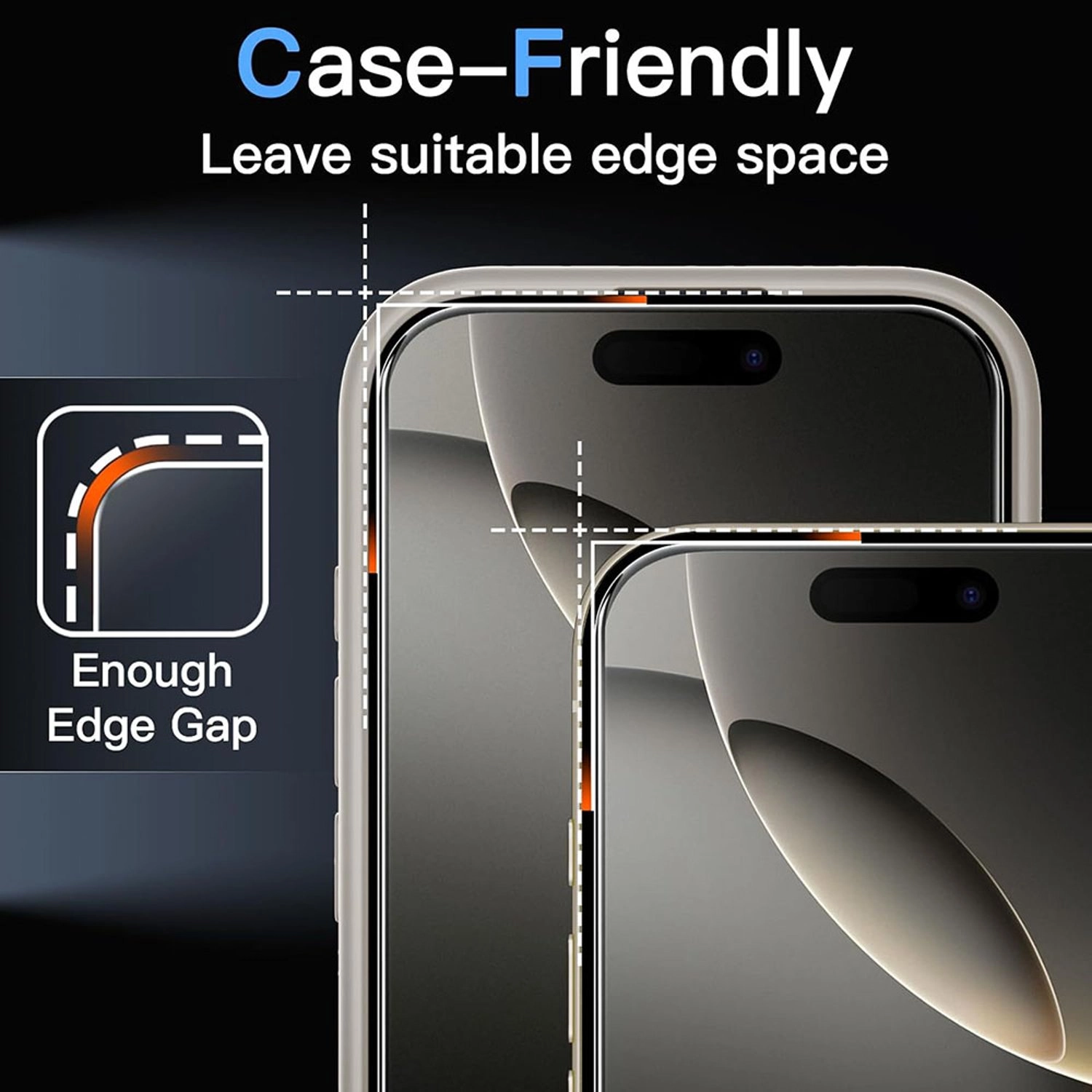Clear Tempered Glass Screen Protector for iPhone 17 Air