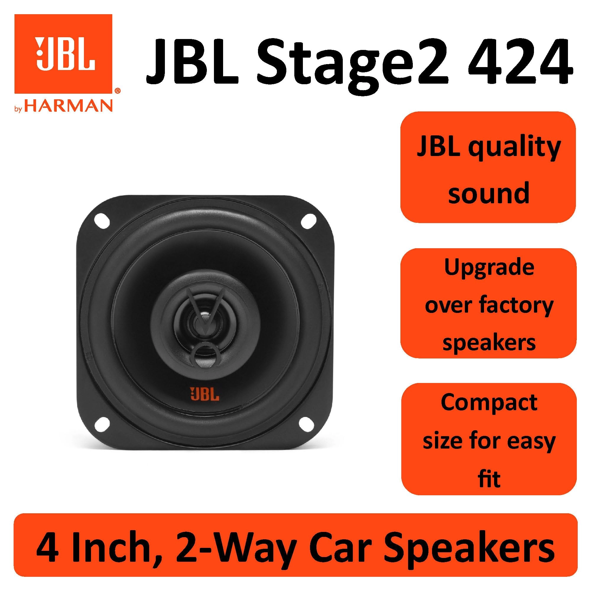 Stage2 424 - 4 Inches Coaxial