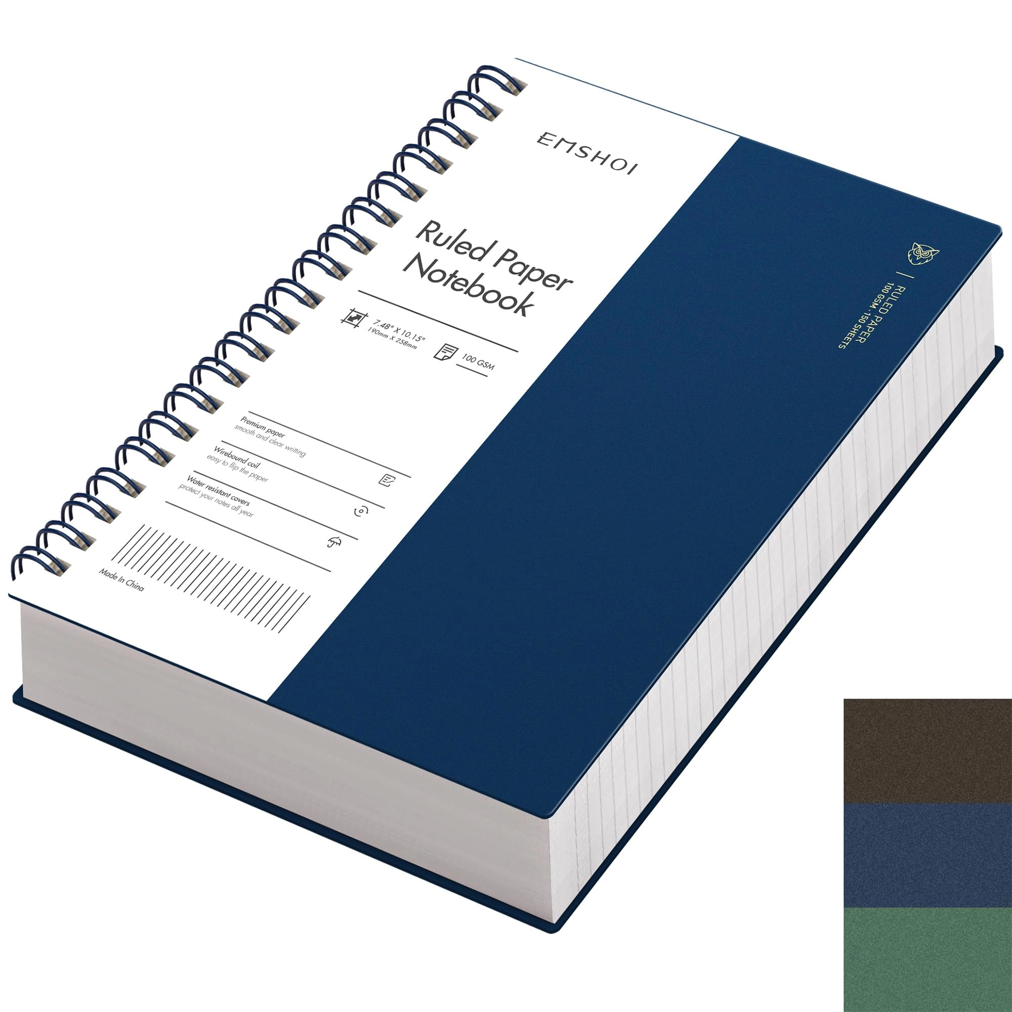 Notebook B5 Spiral - Lined 150 Sheets