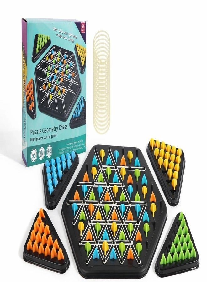 ENAHOLE Chain Triangle Chess Game - Geometric