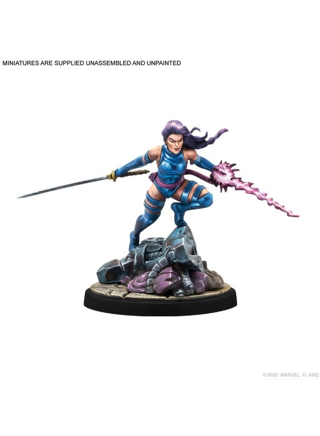 Marvel: Crisis Protocol: Emma Frost and Psylocke Character Pack - Tabletop Superhero Game
