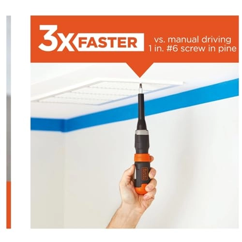 Cordless Screwdriver - 220 RPM Integrated LED