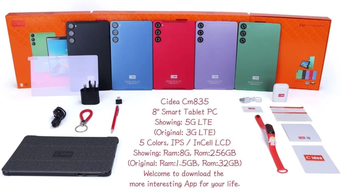 CM835 - 8 GB 8 in 256 GB